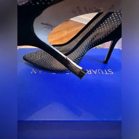 Black sparkly pumps - Picture 3 of 7